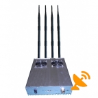 25W High Power 4 Antenna Mobile Phone Jammer Jamming - 60M