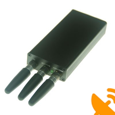 Mini Portable GPS + Cell Phone Jammer [GPS,GSM,CDMA,DCS] - Click Image to Close