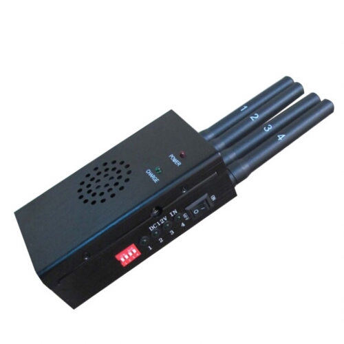 Portable GPS + Cell Phone Jammer Signal Blocker High Power