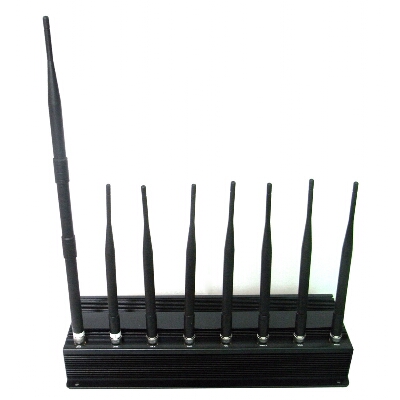 8 Antenna Cell Phone,GPS,WIFI,RF,Lojack Jammer