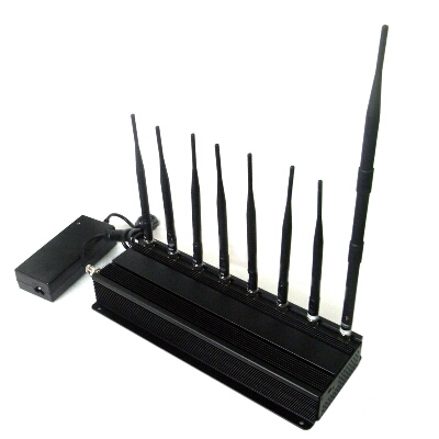 8 Antenna 3G 4G Cellular,GPS,WIFI,Lojack Jammer