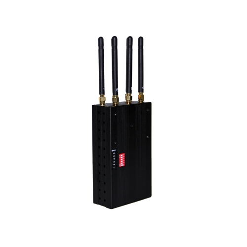 Handheld 6 Antennas 3G 4G Cell Phone Jammer