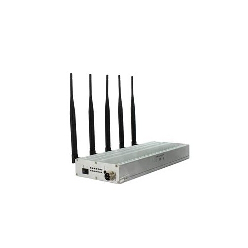 5 Band Desktop Cell Phone Jammer + UHF Audio Jammer