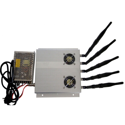 25W 2400 MHz - 2500 MHz Cell Phone + Wifi Jammer